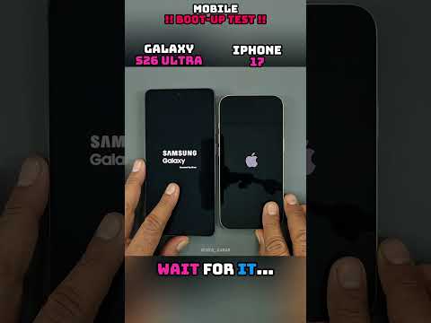 ⚡ Galaxy S26 Ultra vs iPhone 17 – EXTREME BOOT TEST 🔥 thumbnail