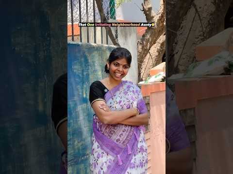 Irritating Neighbour aunty?Watch till the end?#sharmilageorge #shorts thumbnail