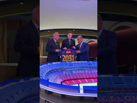 Spotify Camp Nou is your new house 🏡☺️ #fcbarcelona #football #shorts thumbnail