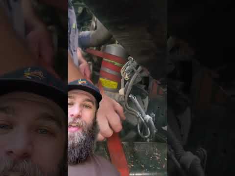 Loosening an oil filter #jeeplife #offroad #jeepwrangler #4x4 #cars #car #ford #offroading #shorts thumbnail
