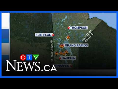 Wildfire alert in Manitoba thumbnail