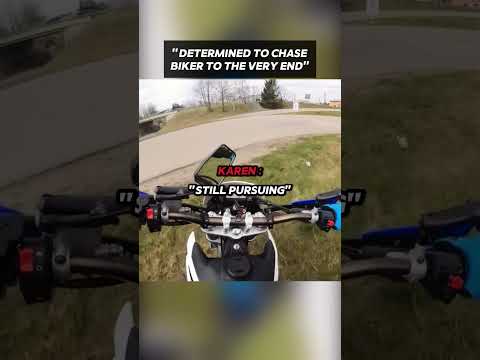 Aggressive Karen Goes After Biker? thumbnail