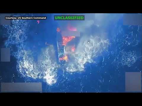 U.S. STRIKE ON SUSPECTED DRUG TRAFFICKING VESSEL KILLS THREE | GMA Public Affairs thumbnail