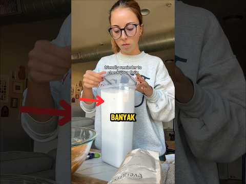 Jangan Simpan Tepung Sembarangan❗? #shorts thumbnail