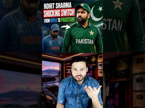 Cricket Fans SHOCKED in India! Rohit Sharma’s ‘Pakistan Deal’ - Did He JOIN Pakistan? #shorts thumbnail