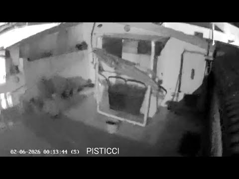 Terremoto in Calabria, telecamera di sorveglianza riprende la scossa a oltre 200 km dall'epicentro thumbnail