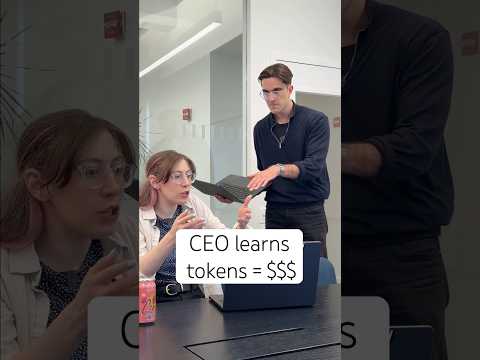 CEO finds out tokens cost money thumbnail
