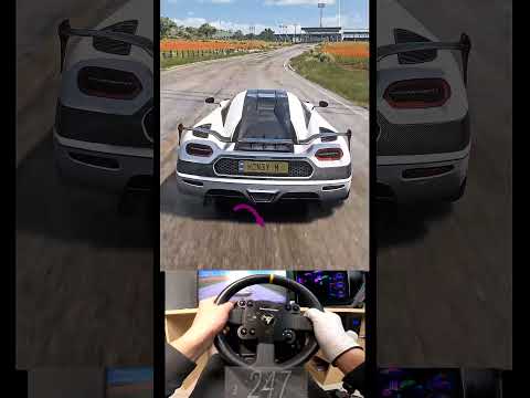 #2048 I Jumped Over 20 HELICOPTERS in a '17 Koenigsegg Agera RS #shorts thumbnail