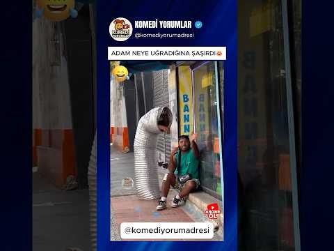 BU ŞAKAYI GÖREN ADAM TRAVMA YAŞADI ? #shorts #komikyorumlar thumbnail