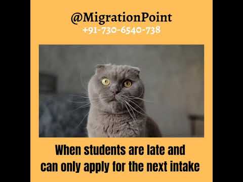 Secure your seats before they are gone! #studyabroad #abroadstudies #abroadeducation #canadastudy thumbnail