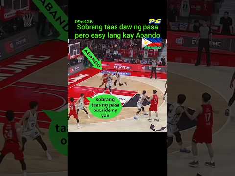 Rhenz Abando hinablot sa ere ang mataas na pasa. thumbnail