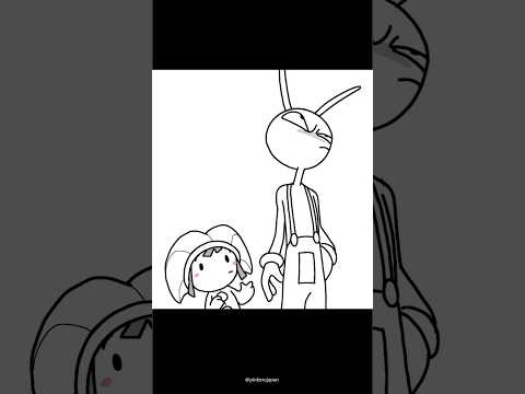 Unrequited Love...but I'm happy just being with you🩷POMNI & JAX Adorable Animation #relatable #love thumbnail