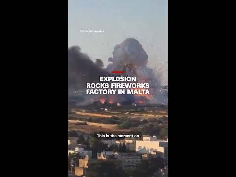 Explosion rocks fireworks factory in Malta thumbnail