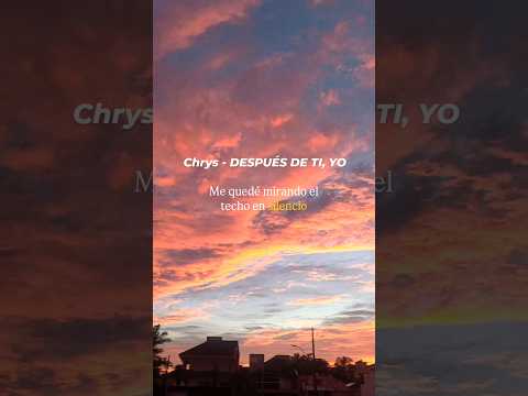 Lo mas lindo que escucharás hoy...❤️‍??  #musica #chrys #musicapop #desamor #fyp ##shorts ##youtube thumbnail