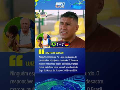 FELIPÃO FALOU DO 7 A 1! #shorts thumbnail