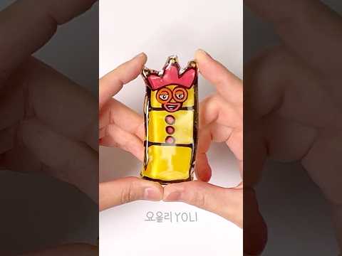 스프런키 넘버블럭스 3 🟨 만들기 - DIY Sprunki Numberblocks Three 🟨 Nano Tape Bubbles! #sprunki thumbnail