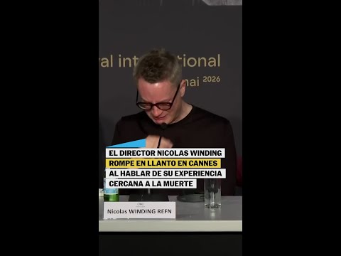 Nicolas Winding Refn rompe en llanto durante el festival de Cannes | Shorts thumbnail
