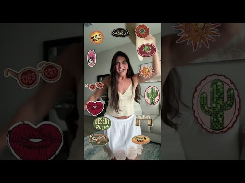 turn any space into a festival ? the #Coachella sticker screen effect is live on Shorts. try it now thumbnail