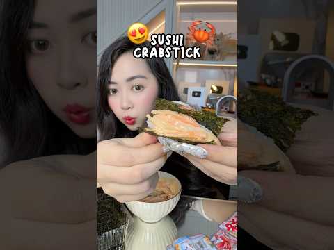 BIKIN SUSHI YUK 😍 GAMPANG + ENAK!! | Klara Tania #shorts thumbnail