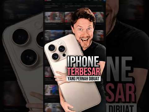Bro ini Membuat HP segede pintu sampai pecah rekor! #shorts thumbnail