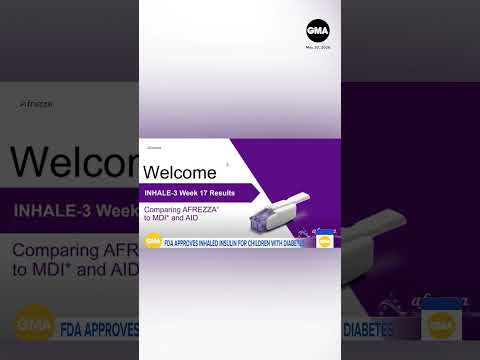 On Friday, the FDA expanded its approved use of Afrezza for kids six years and older thumbnail