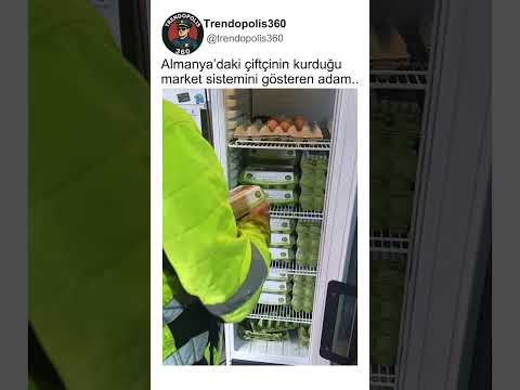 Almanya’daki çiftçinin evinde kurduğu market sistemini..?? thumbnail