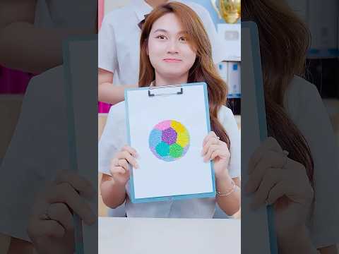 Tips for quickly drawing a rainbow-colored soccer ball 🎨⚽️🌈#anhchinh #drawingtricks #kpop#worldcup thumbnail