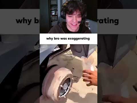 He reacted TOO CALMLY 😂 #shorts #funny thumbnail
