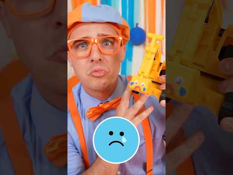 ? Blippi's toy won't stop crying?! ? Can Blippi help him feel better? #shorts thumbnail