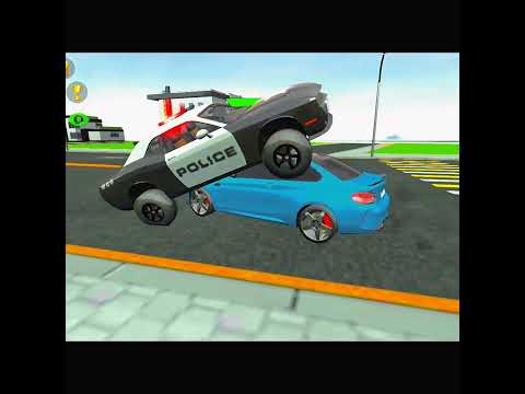 prank on Police car  ☠️ in Car Simulator 2 #gameclose #shortsfeed #gaming #shorts #carsimulator2 thumbnail