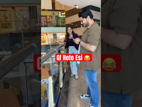 BF-GF KI CHALAKI ? || #shorts #comedy #trending thumbnail