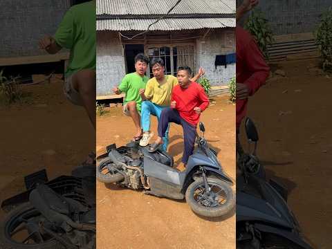 Injak motor jadi thumbnail