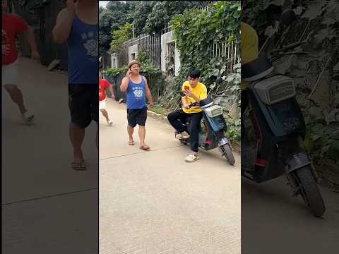 “Luckily Someone Lent Him a Motorcycle… The Phone Snatcher Was Finally Chased Down!” #funny #comedy thumbnail