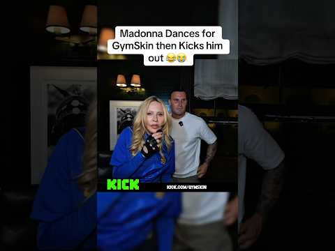 He was there for 3 minutes 🤣🤣 #kickedout #madonna #gymskin thumbnail