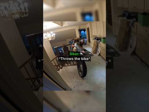 Rider Sends Motorcycle Flying Down Stairs? thumbnail