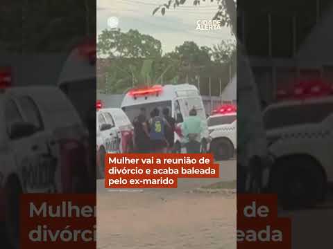 Mulher vai a reunião de divórcio e acaba baleada pelo ex-marido #Shorts #CidadeAlerta thumbnail