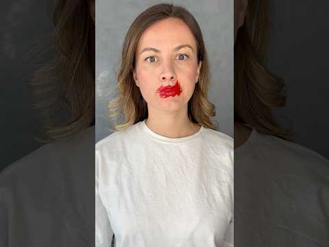 Expectation vs. Reality: Heart Lips! ?? #makeup #heartlips #shorts #viral #funny #beautyhack thumbnail