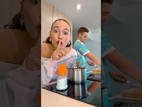 SUBSCRIBE FOR 7 YEARS OF GOOD LUCK! 🍀😅 - #dance #funny #couple #shorts thumbnail
