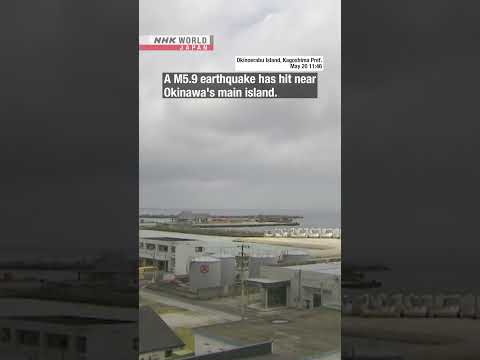 M5.9 quake strikes near Okinawa’s main islandーNHK WORLD-JAPAN NEWS #shorts thumbnail