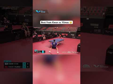 Rally after rally, neither player gave an inch 😮‍💨 #WTTSkopje #TableTennis thumbnail