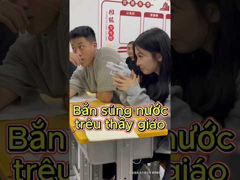 Toàn lũ quỷ sứ trêu thầy này #1gócthanhxuân #giảngđường #shorts #viral #trending #funny #comedy #fyp thumbnail