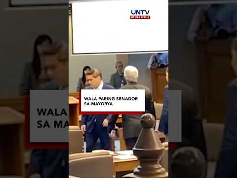 Minority Bloc senators left plenary after they allegedly received info that Majority will not arrive thumbnail
