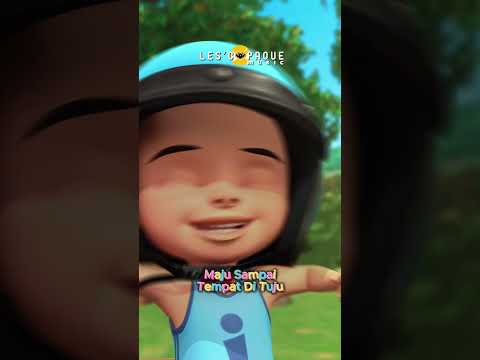 Jom! Kita bersiar-siar naik moto bersama Upin dan Ipin! 🛵💨 #UpinIpin #lescopaquemusic #shorts thumbnail