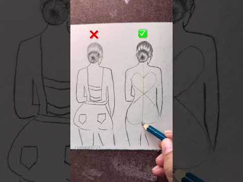 How to draw girl #drawing thumbnail