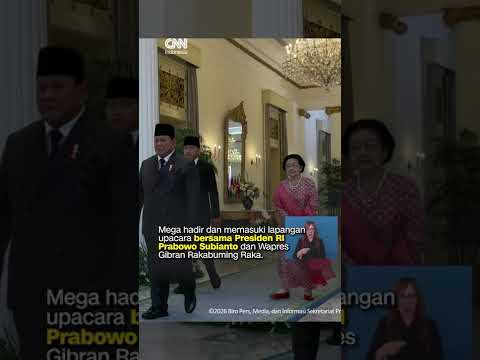 Momen Prabowo & Megawati Gandengan Tangan usai Upacara Hari Pancasila thumbnail