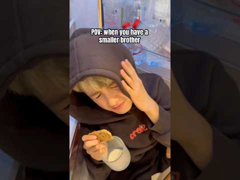 Sorry Ilay 🥹 Life with a little brother #family thumbnail