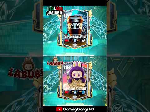 “ITALIAN BRAINROT vs LABUBU ? PACK OPENING | FC Mobile #shorts #memes thumbnail