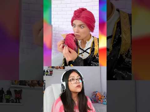 RUMI CON CABELLO ROJO POR BROMA DE ZOEY @joozy2 #curiosidades #kpopdemonhunters thumbnail