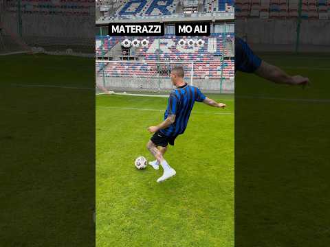 Finishing challenge vs Materazzi ? #football thumbnail