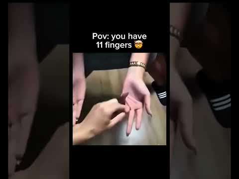 POV: You just discovered your 11th finger ? Subscribe! #shorts thumbnail